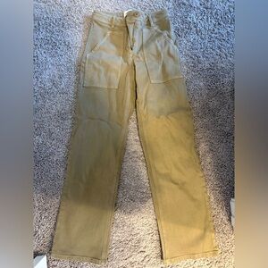 Wilfred Women's Tan Straight Leg Pants